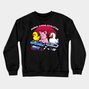 Animal Gaming Revolution Crewneck Sweatshirt